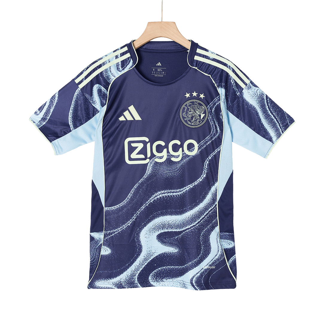 Ajax Away Soccer Jersey 2025/26 Navy