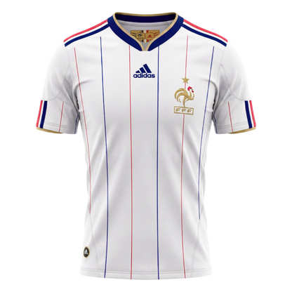 Retro 2010 France Away Soccer Jersey