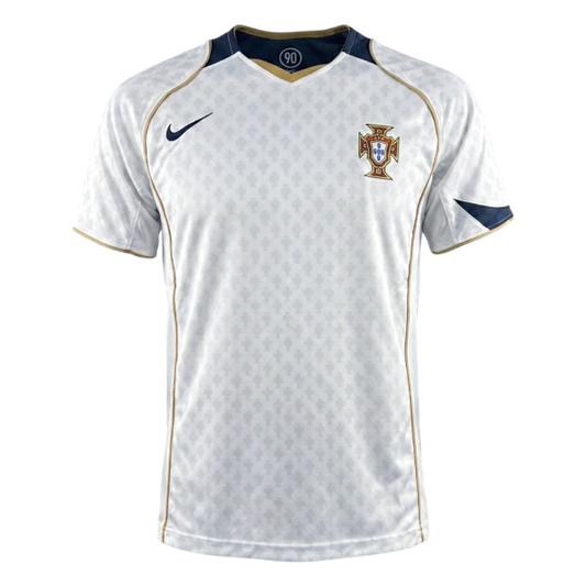 Retro 2004 Portugal Away Soccer Jersey