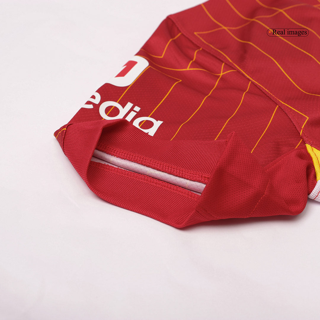DIOGO J. #20 Liverpool Home Soccer Jersey 2024/25 Red