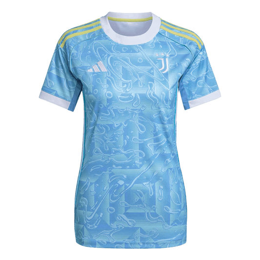 Women's Juventus Away Soccer Jersey 2025/26 Blue