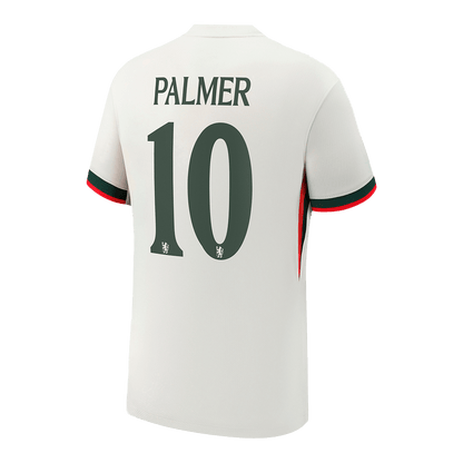 PALMER #10 Chelsea Away Soccer Jersey 2025/26 White - UCL