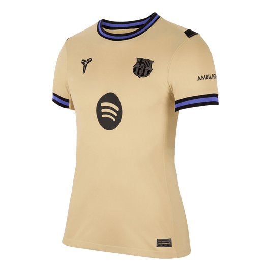 Women's 25/26 Barcelona Away Soccer Jersey Yellow