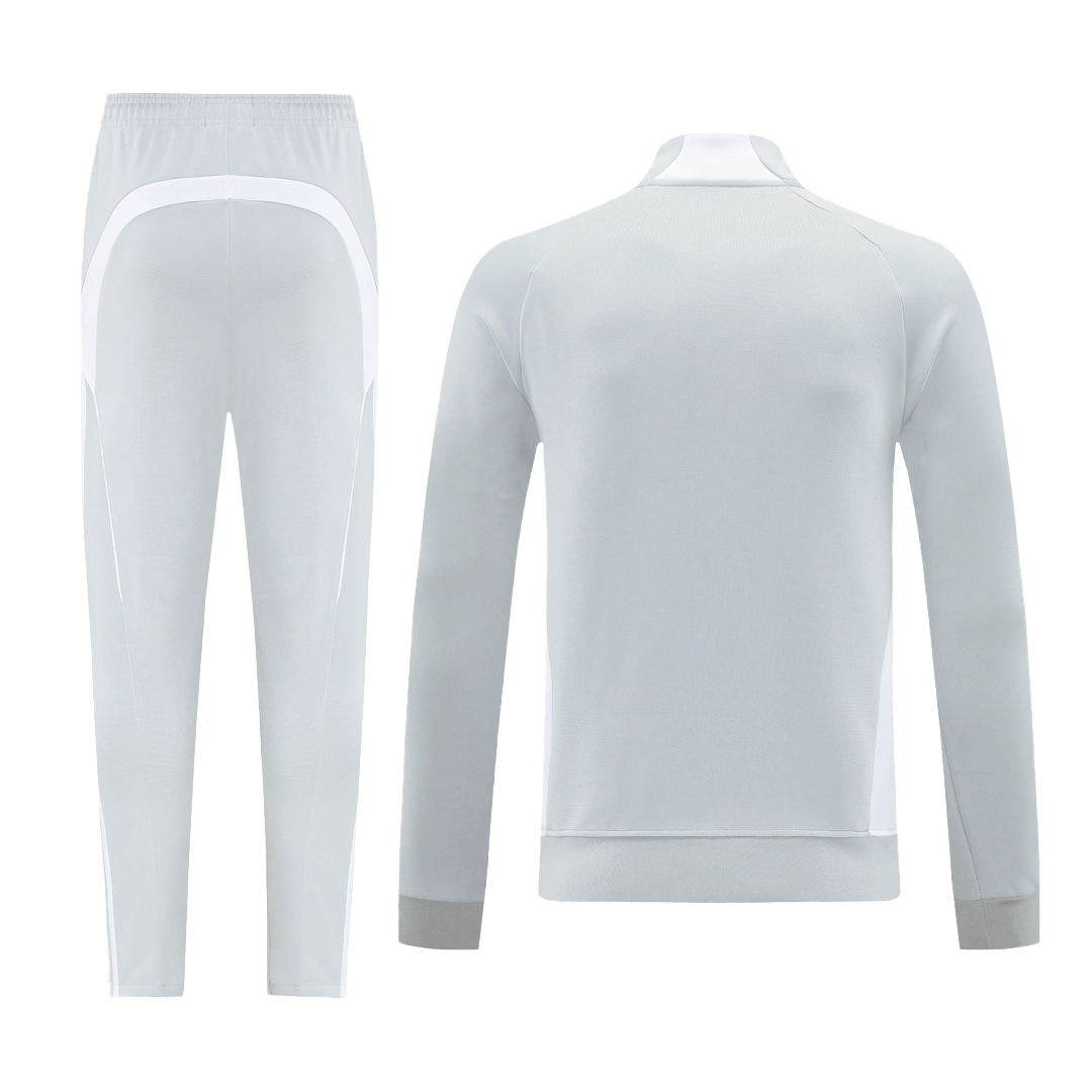 25/26 Real Madrid Training Jacket Kit(Jacket+Pants) Gray