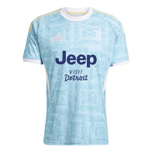 Juventus Away Soccer Jersey 2025/26 Blue