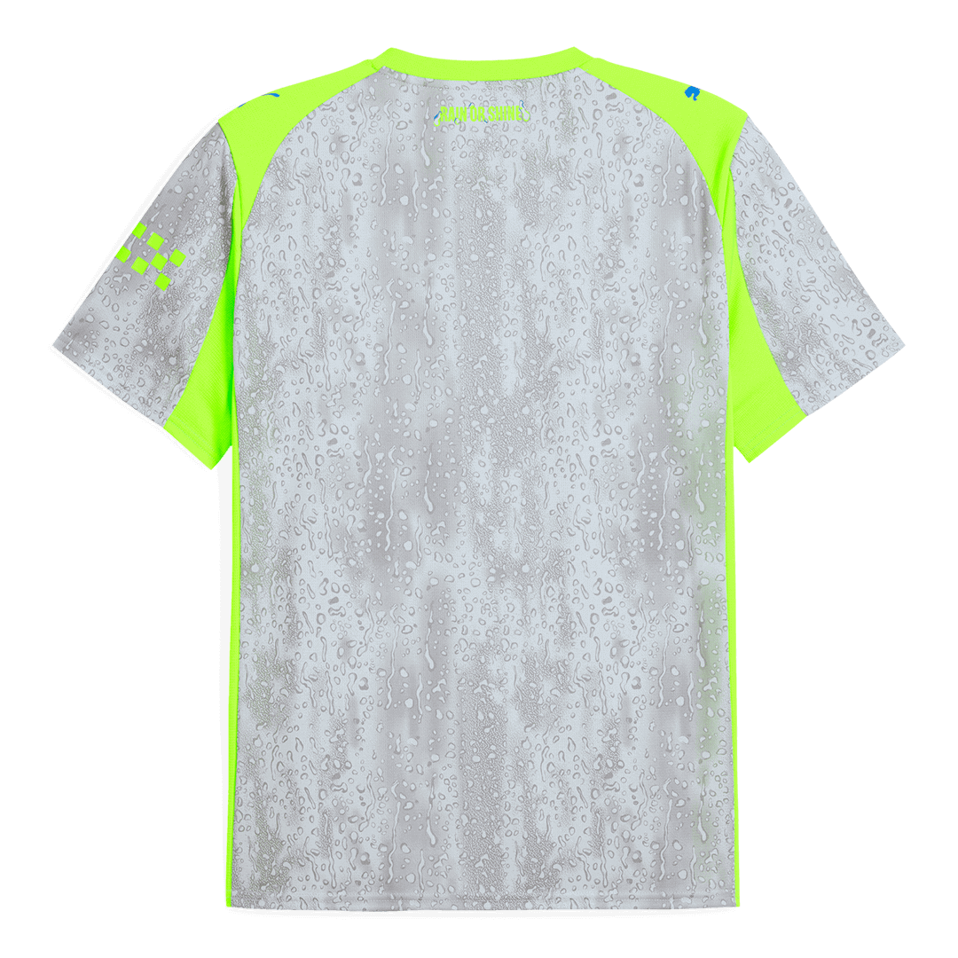 Manchester City Third Away Soccer Jersey Kit(Jersey+Shorts) 2025/26