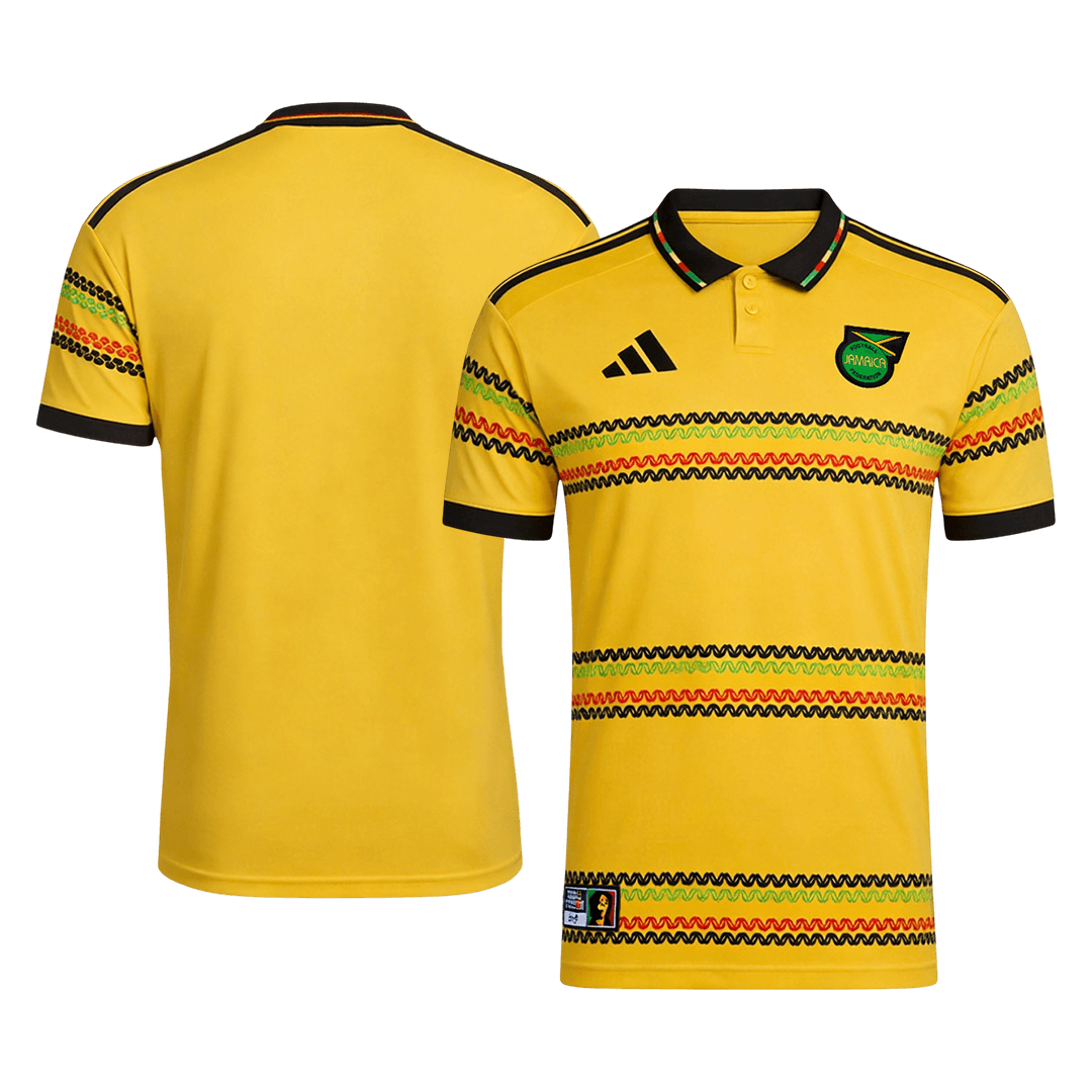 Jamaica Home Football Shirt World Cup 2026 Yellow