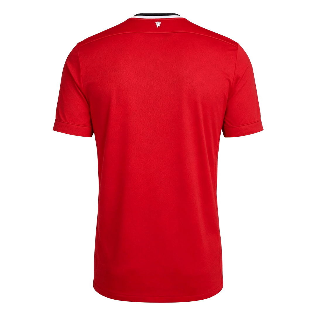 Men Retro Fan Version Manchester United Home Soccer Jersey 2011/12 Red