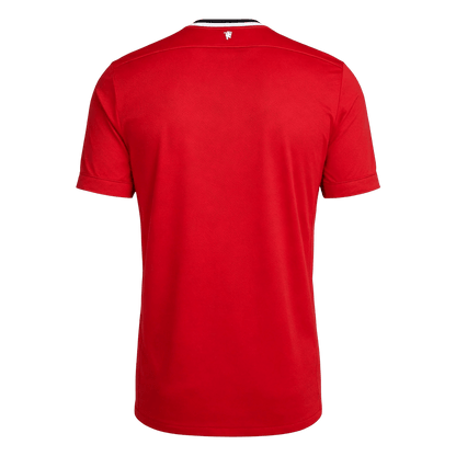 Men Retro Fan Version Manchester United Home Soccer Jersey 2011/12 Red