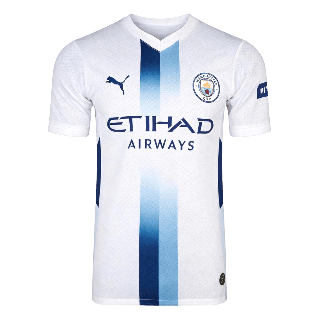 Authentic CHERKI #10 Manchester City Third Away Soccer Jersey 2026/27