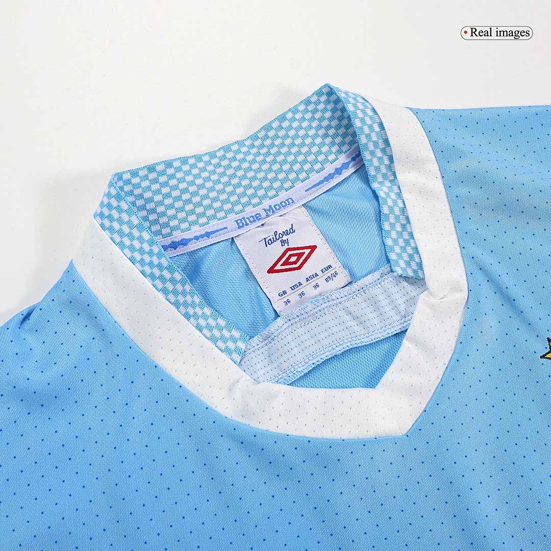 11/12 Manchester City Home Blue Retro Soccer Jerseys Shirt
