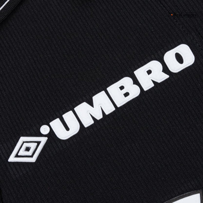 Retro 1998 Manchester United Away Soccer Jersey Black