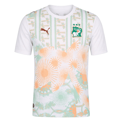 Côte d'Ivoire Away Soccer Jersey World Cup 2026 White