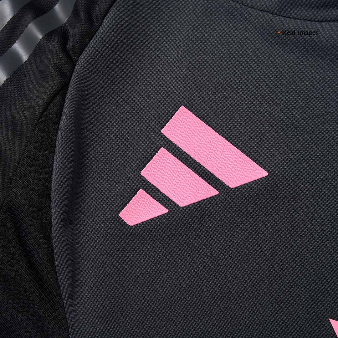 Authentic DE PAUL #7 Inter Miami CF Away Soccer Jersey 2025 Black&Gray