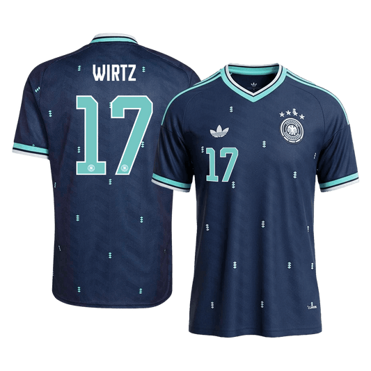 WIRTZ #17 Germany Away Soccer Jersey World Cup 2026 Navy