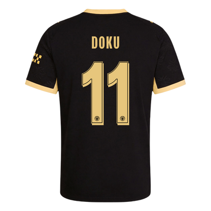 Authentic DOKU #11 Manchester City Away Soccer Jersey 2026/27