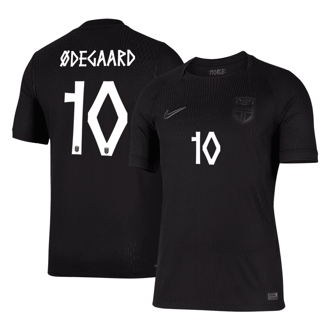 Authentic ØDEGAARD #10 Norway Away Soccer Jersey 2026
