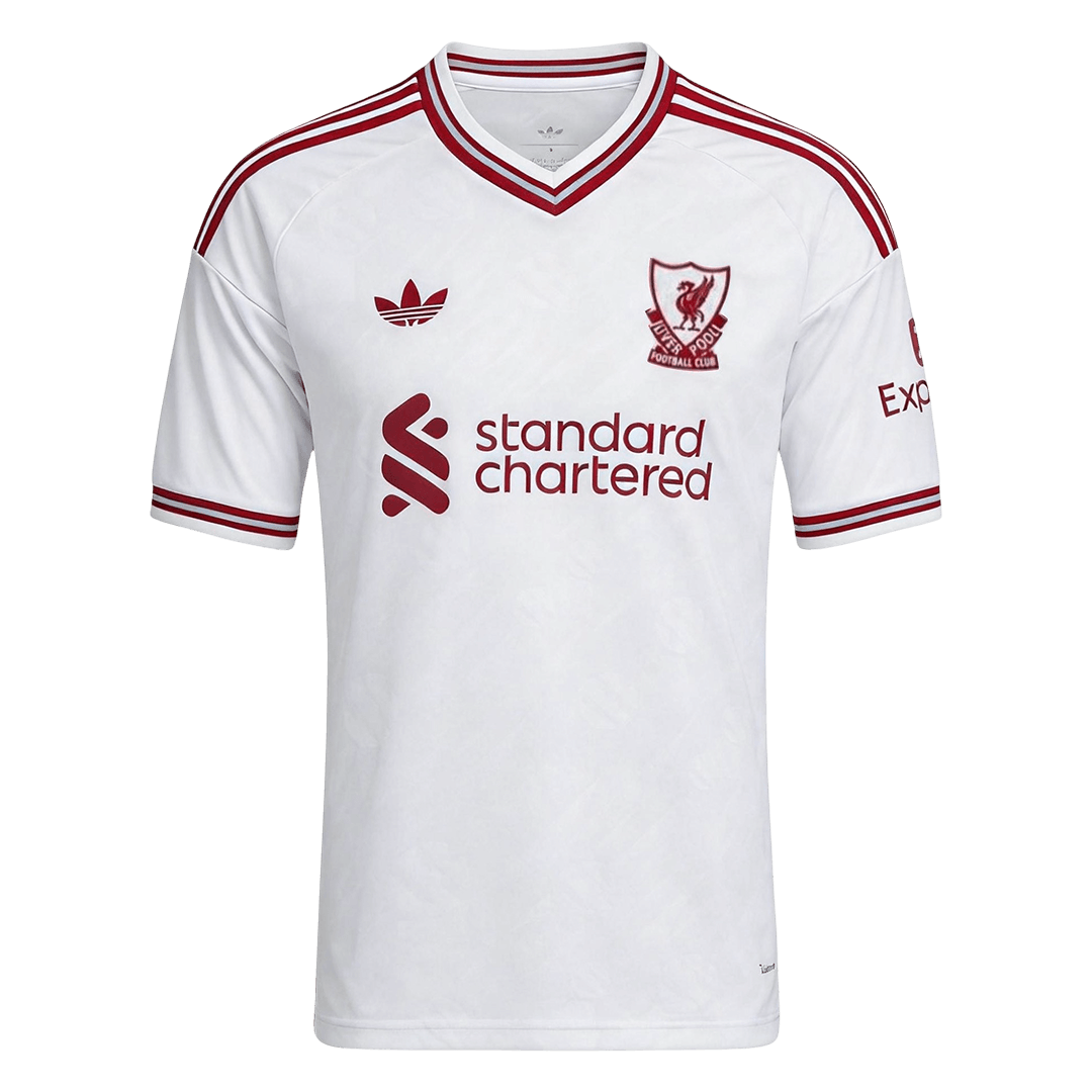 MAC ALLISTER #10 Liverpool Away Soccer Jersey 2026/27 White - UCL