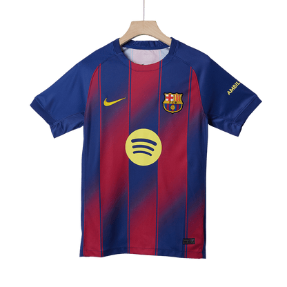 F.DE JONG #21 Barcelona Home Soccer Jersey 2025/26 Red&Blue