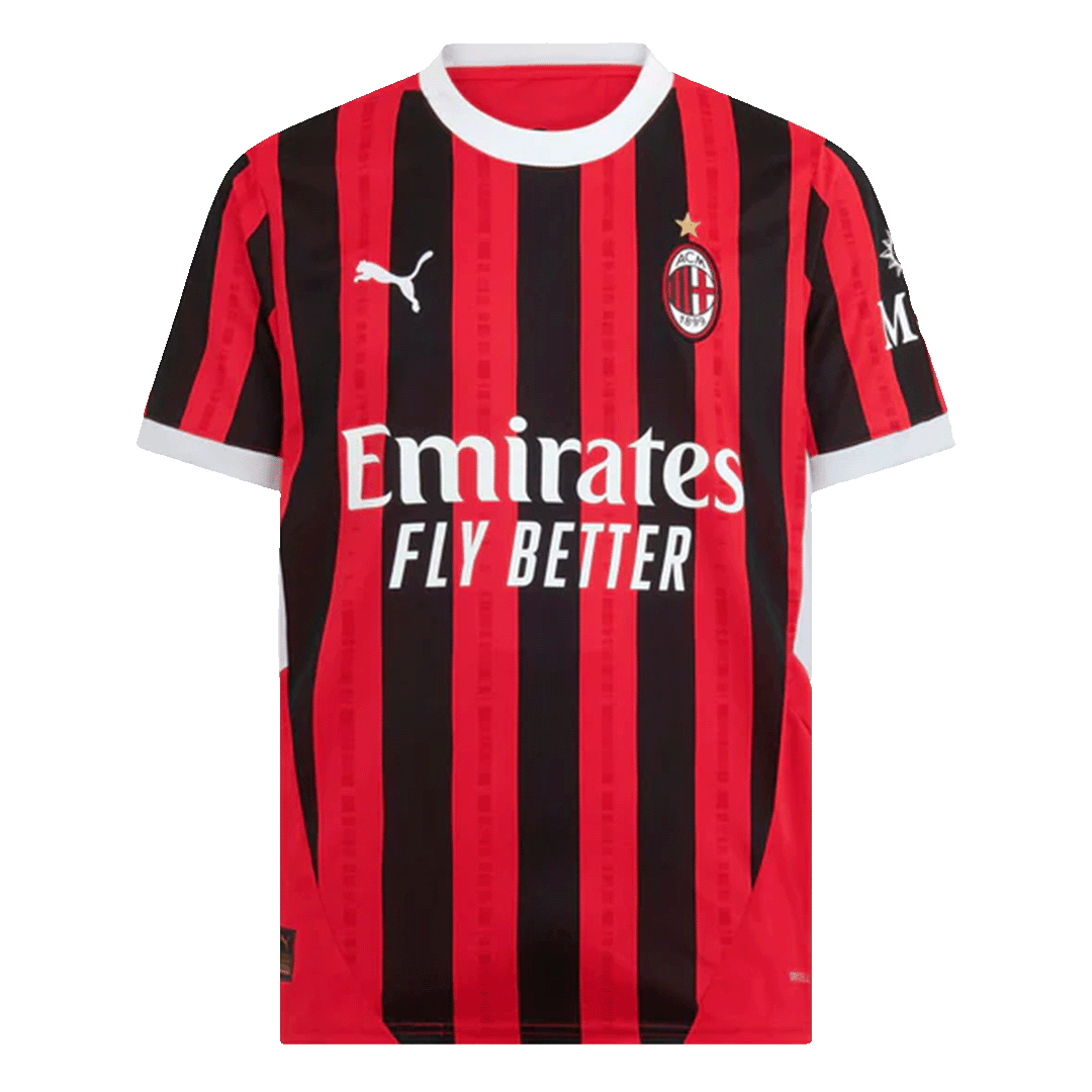 RAFA Le?o #10 AC Milan Home football shirt 2024/25 - UCL