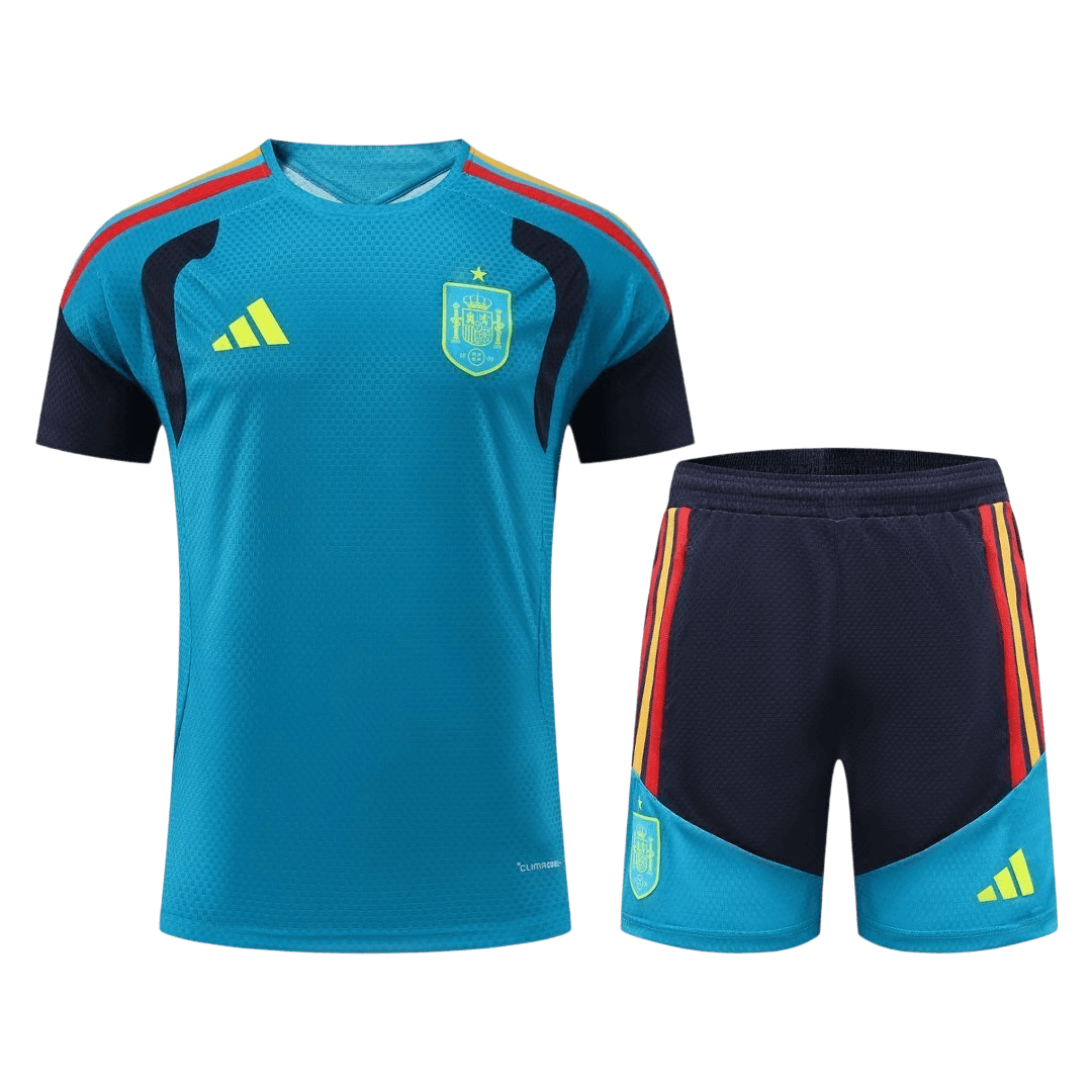 Spain Pre-Match Soccer Jersey Kit(Jersey+Shorts) 2026