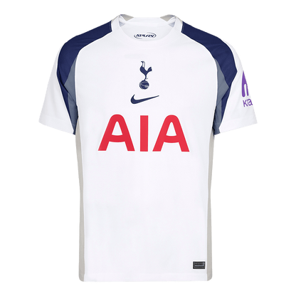 SON #7 Tottenham Hotspur Home Soccer Jersey 2025/26 White - UCL