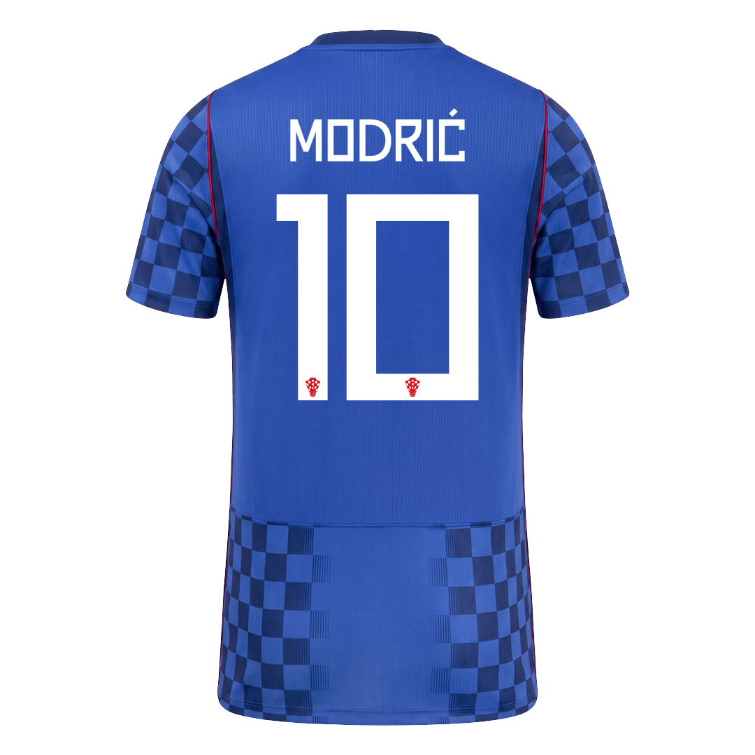 MODRIĆ #10 Croatia Away Soccer Jersey World Cup 2026 Blue