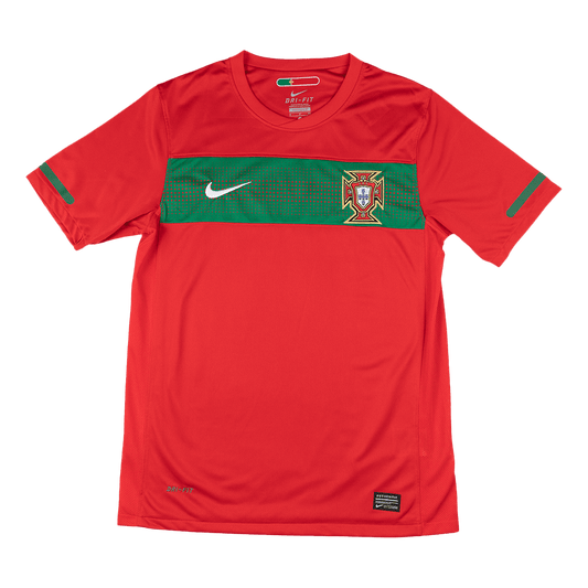 Retro 2010 Portugal Home Soccer Jersey
