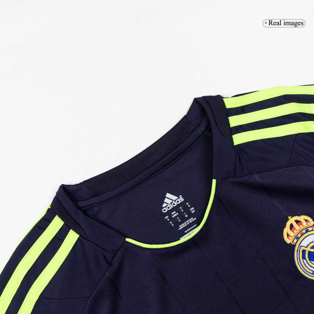 Retro 12/13 Real Madrid Away Soccer Jersey Black