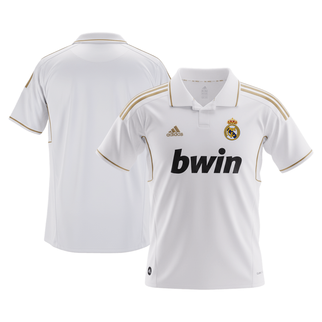 Retro 11/12 Real Madrid Home Soccer Jersey White