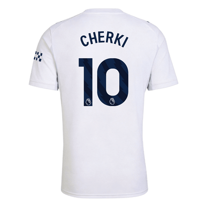 CHERKI #10 Manchester City Third Football Jersey 2026/27 White