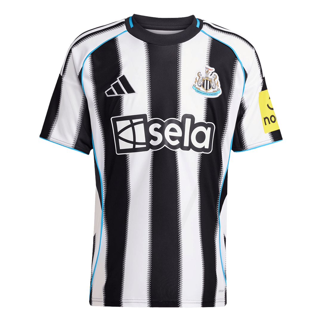 Newcastle United Home Soccer Jersey 2025/26 Black&White
