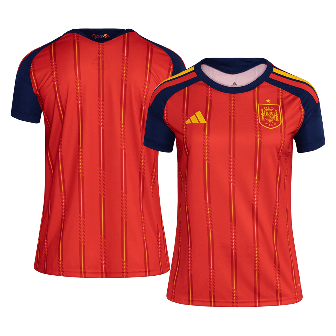 Women's Spain Home Soccer Jersey 2026