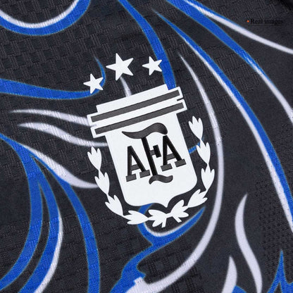 Authentic L. MARTÍNEZ #22 Argentina Away Soccer Jersey 2026