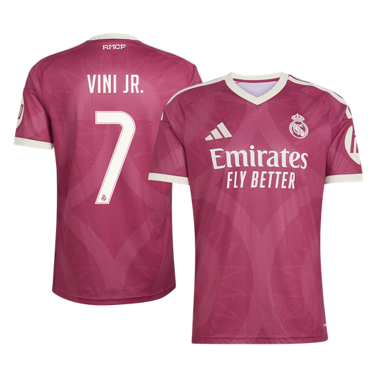 VINI JR. #7 Real Mardid Third Soccer Jersey 202626/27 Red