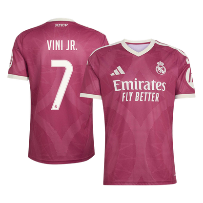 VINI JR. #7 Real Mardid Third Soccer Jersey 202626/27 Red