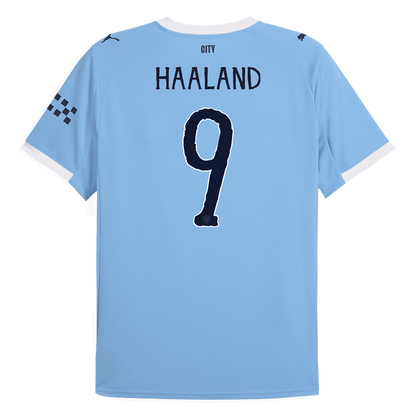 HAALAND #9 Manchester City Home Soccer Jersey 2025/26 Blue - Club World Cup