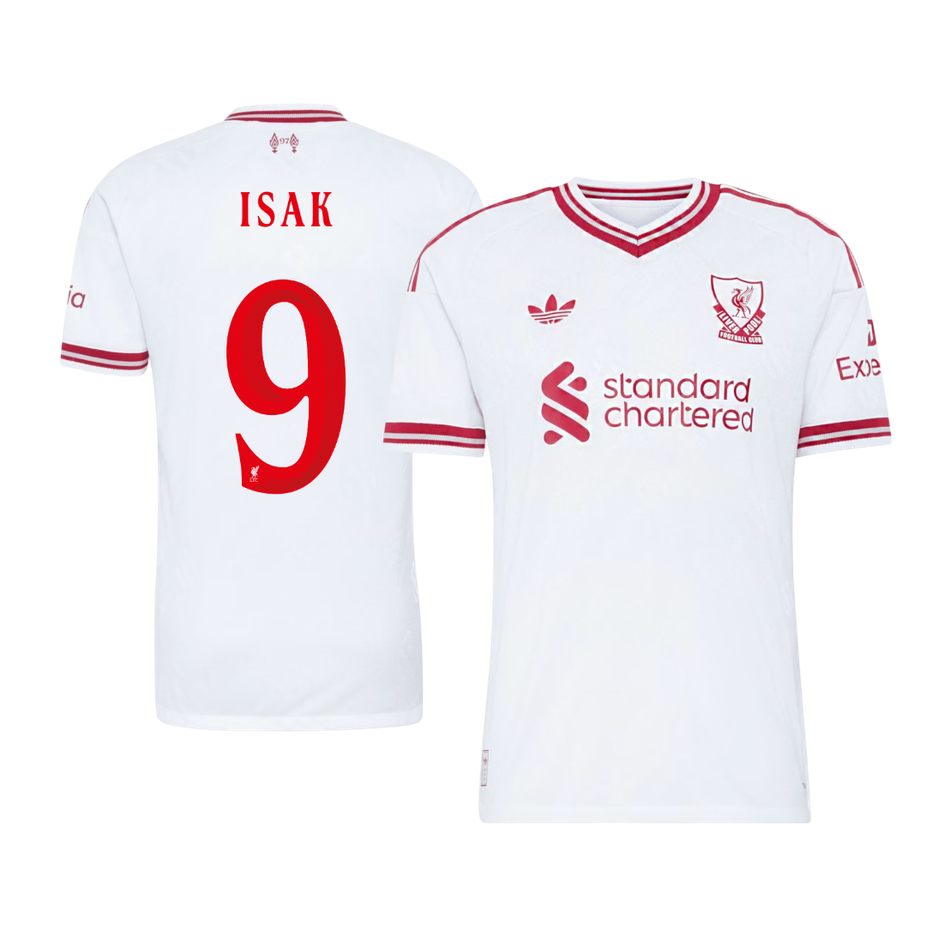 Authentic ISAK #9 Liverpool Away Soccer Jersey 2026/27