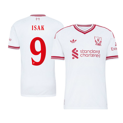 Authentic ISAK #9 Liverpool Away Soccer Jersey 2026/27