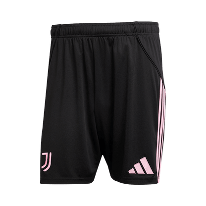 Juventus Home Soccer Jersey Kit(Jersey+Shorts) 2025/26 Black&White