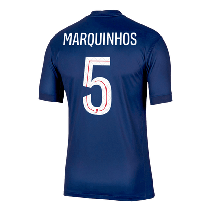 MARQUINHOS #5 PSG Home Soccer Jersey 2025/26 Navy