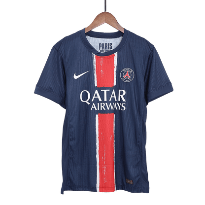Authentic BARCOLA #29 PSG Home Soccer Jersey 2024/25 Navy - UCL