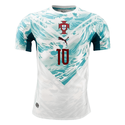Authentic BERNARDO #10 Portugal Away Soccer Jersey 2026