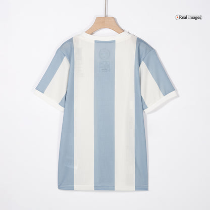 Kid's Argentina Soccer Jersey Kit(Jersey+Shorts) 2024 - 50th Anniversary