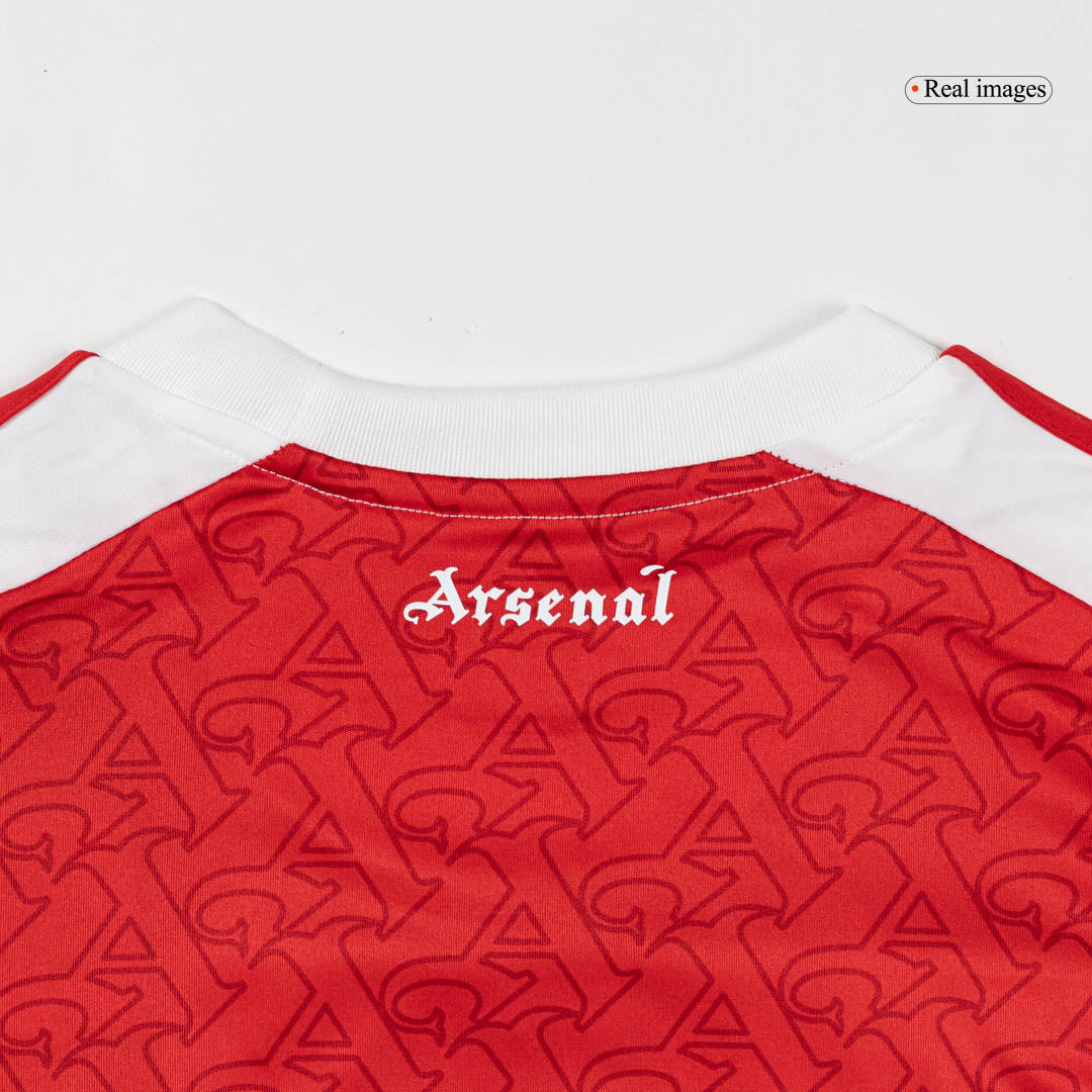 Arsenal Home Soccer Jersey Kit(Jersey+Shorts) 2025/26 Red