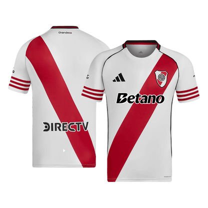 River Plate Home Soccer Jersey 25/26 Red&White