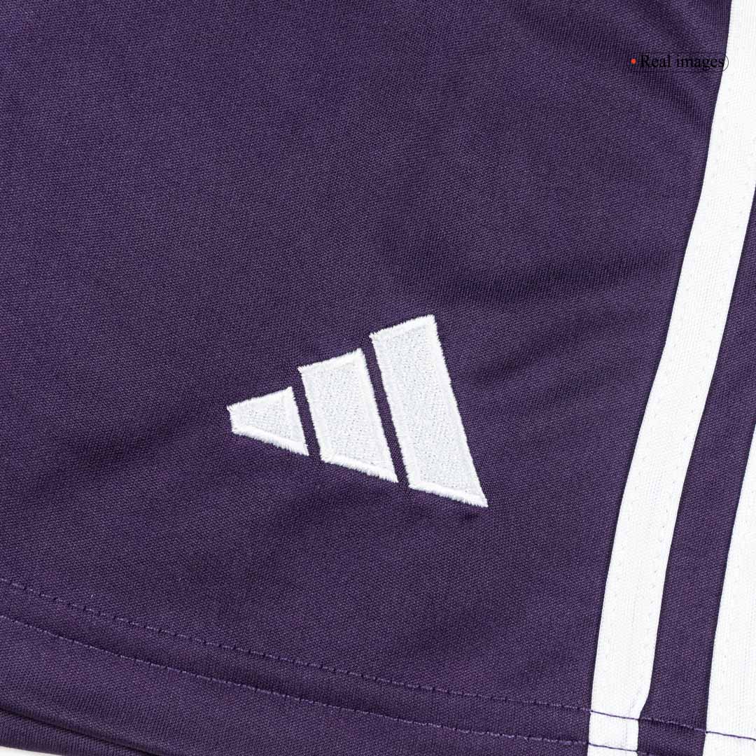Manchester United Away Soccer Shorts 25/26 Purple