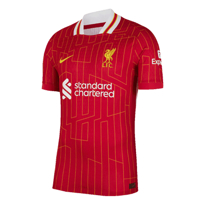 CHAMPIONS #20 Authentic Liverpool Home Soccer Jersey 2024/25 Red