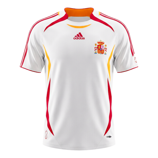 Retro 2006 Spain Away Soccer Jersey
