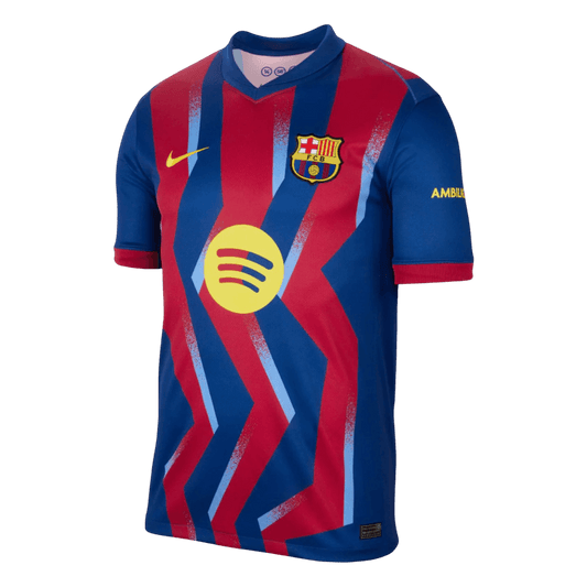 Barcelona Fourth Soccer Jersey 25/26 Red&Blue